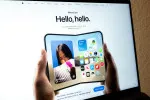 První skládací iPhone Duo kombinuje konstrukci z leštěného titanu s dvojicí displejů a certifikací IP68. První skládací iPhone Duo kombinuje konstrukci z leštěného titanu s dvojicí displejů a certifikací IP68.