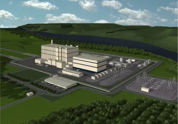 Vizualizace elektrárny TerraPower
