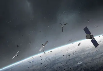 Vesmírný odpad představuje stále větší problém Vesmírný odpad představuje stále větší problém