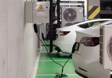 Parkování elektromobilů v podzemních garážích starších bytových domů naráží na legislativní i technické spory.