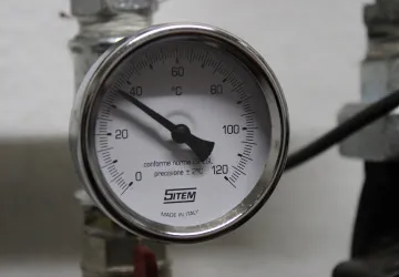 Ukazatel teploty kotle Ukazatel teploty kotle