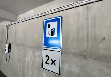 Parkovací stání pro elektromobily