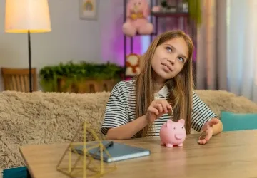 Finanční návyky by si dítě mělo osvojit co nejdříve.