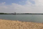Pískovna, která bývá označována jako "české Bali"