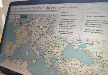 Speciální mapa ukáže, jak velké teplo nás v budoucnu čeká