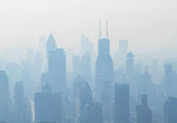 Smog v Šanghaji