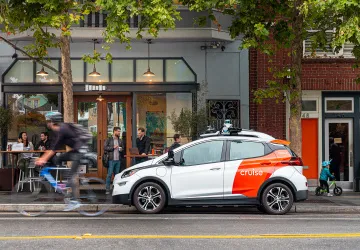 Autonomní taxi Cruise v San Franciscu