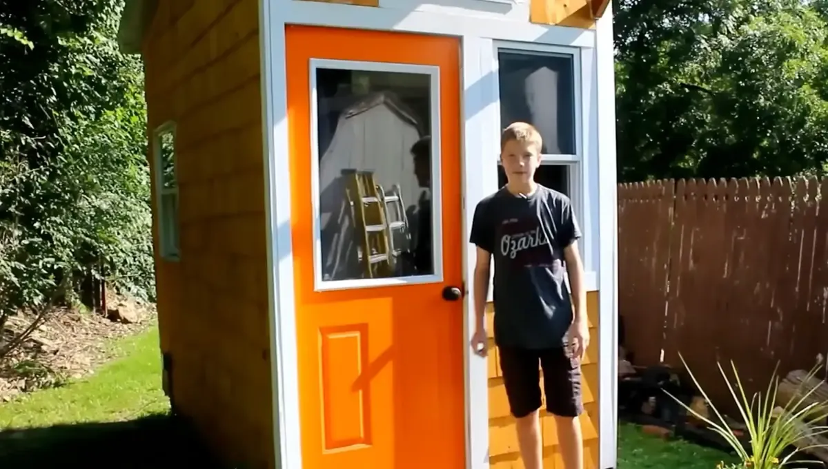 Svůj sen o vlastním bydlení si splnil už ve 13 letech Svůj sen o vlastním bydlení si splnil už ve 13 letech