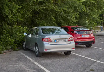 Během parních letních dnů se vyplatí k parkování hledat stín.
