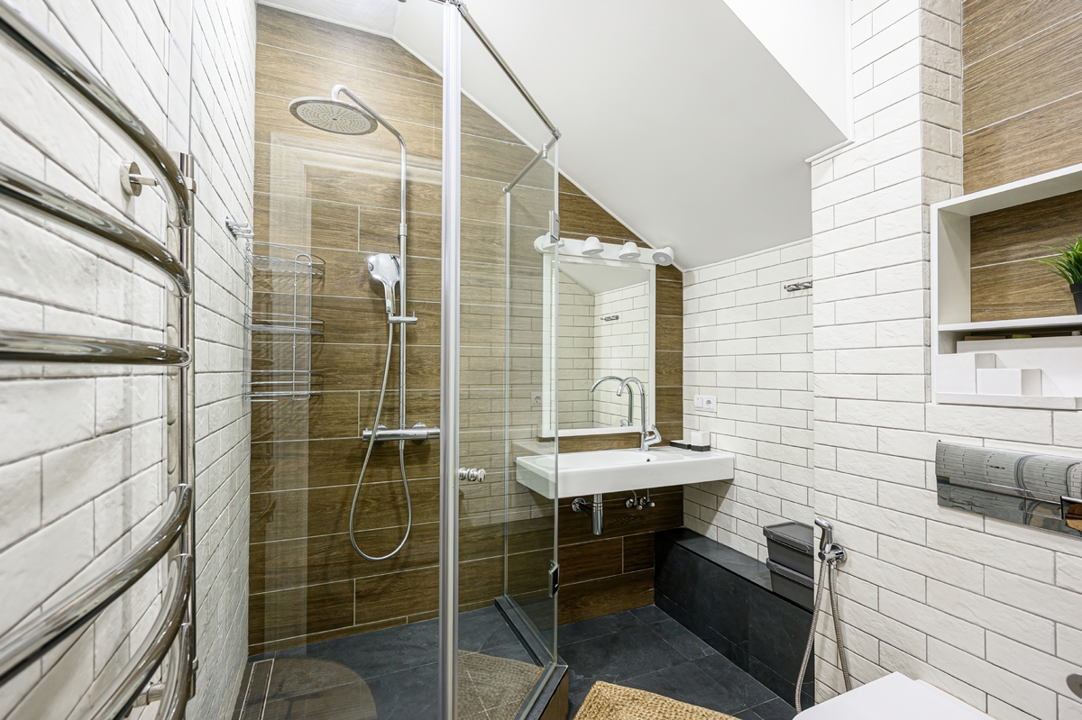 Krásná a dobře vytopená koupelna není na severu žádným luxusem.