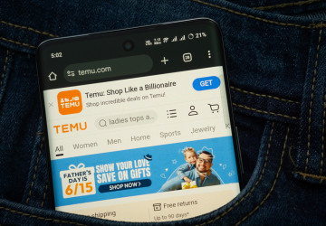 Temu je mimořádně oblíbený marketplace.
