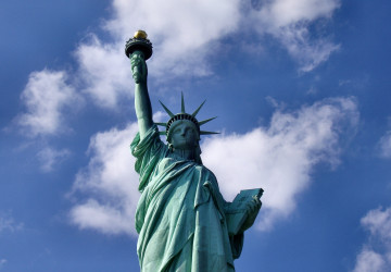 Socha Svobody - jeden ze symbolů USA