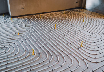 Podlahové vytápění má dlouhou tepelnou setrvačnost. 