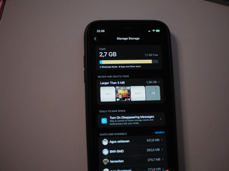 V průměru má běžný uživatel v telefonu více než 15 GB nevyužitých souborů, které lze bezpečně odstranit.