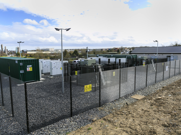 Bateriové úložiště RWE v Irsku