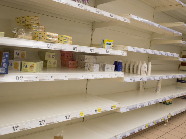 Prázdné regály byly za socialismu poměrně častým jevem.