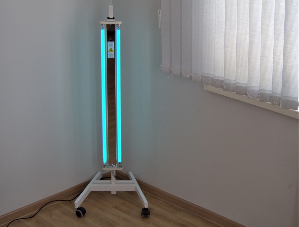 UVC lampa je účinná, ale nebezpečná. 