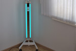 UVC lampa je účinná, ale nebezpečná. 