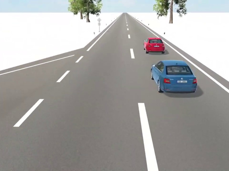 Umění předjíždět je základní dovednost řidiče
