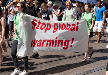 Demonstrace proti nečinnosti vůči globální oteplování