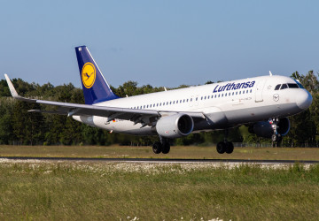 Letadlo společnosti Lufthansa