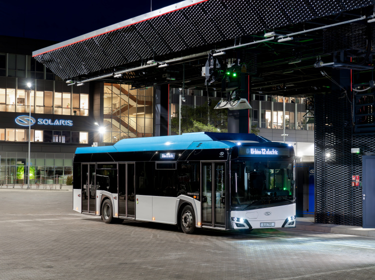 Elektrický autobus Urbino od polského Solarisu