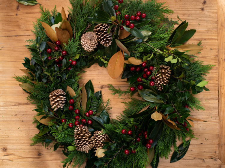 Čím ozdobit vánoční věnec, aby vydržel?