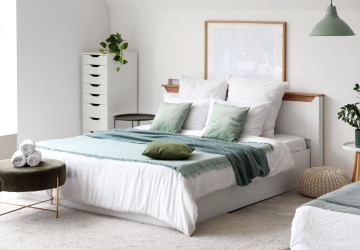 Poloha postele je důležitá pro kvalitní spánek i vztah. 