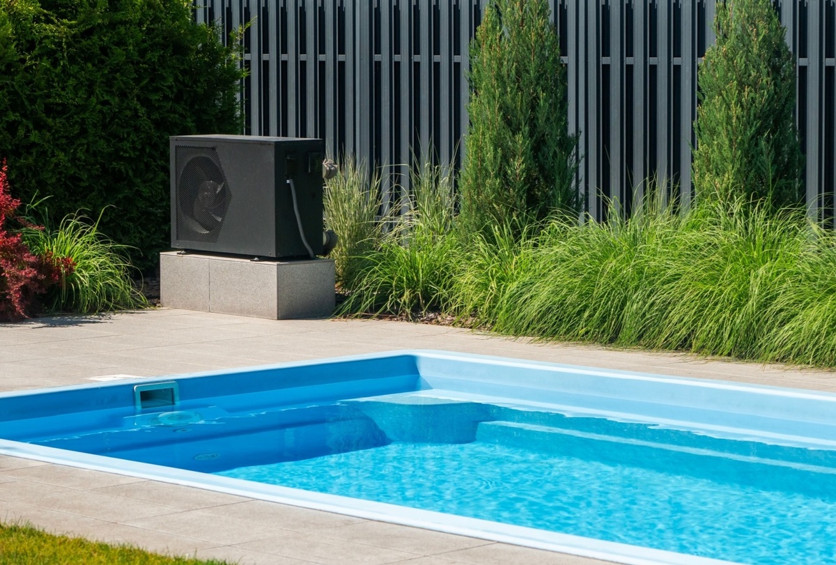 Tepelné čerpadlo je pro ohřev bazénu velmi efektivní. 