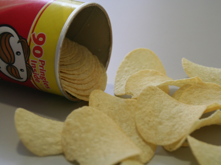 Plechovka bramborových lupínků Pringles