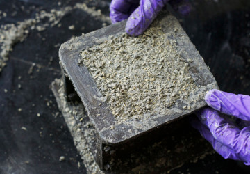 Konopný beton vytuhne během 12 hodin. 