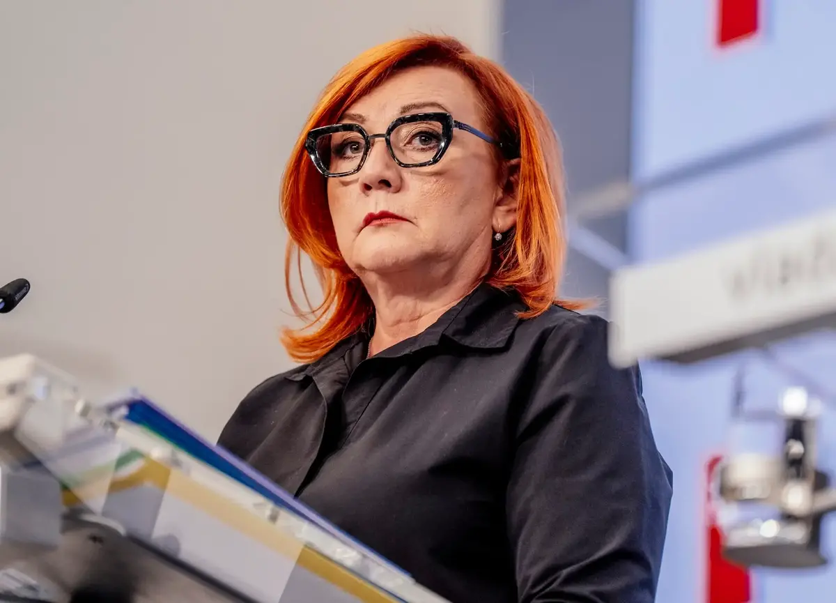 Alena Schillerová na pondělním jednání vlády