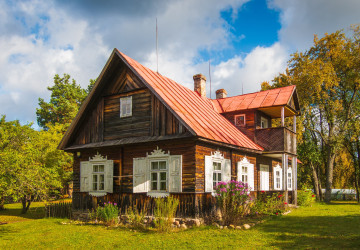 Koupě chaty