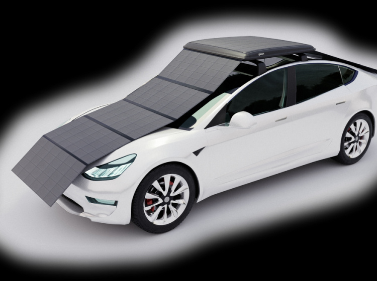 Firma chce nabízet speciální fotovoltaiku pro auto. To by už nemuselo nabíjet