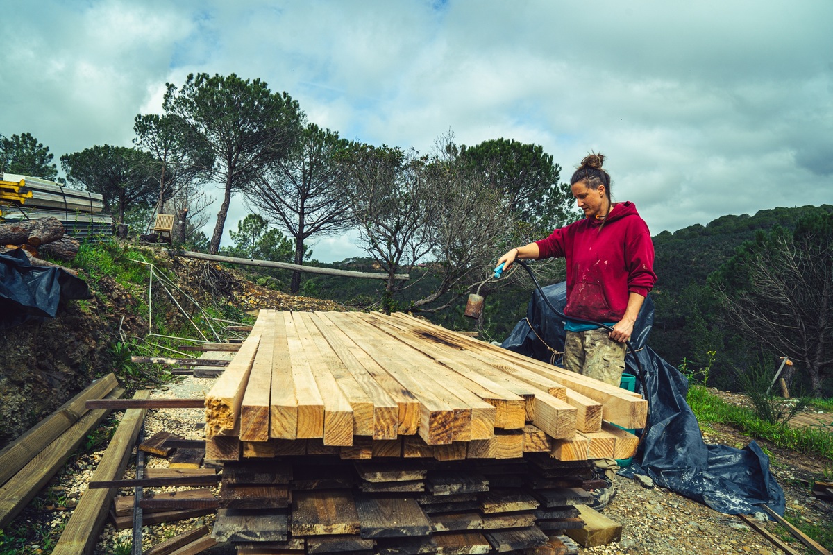 Starodávná japonská metoda může ochránit dřevo 