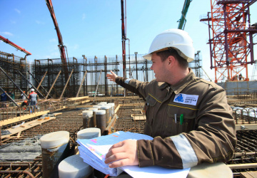 Stavba nového bloku jaderné elektrárny Kursk