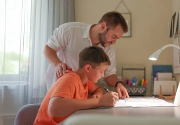 Řada rodičů svým dětem s úkoly pomáhá.