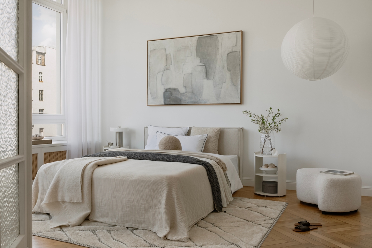 Ložnice by měla být oázou klidu.