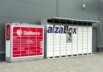 Výdejní box Zásilkovny Výdejní box Zásilkovny