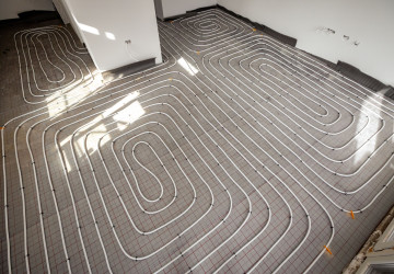 I bez podlahového vytápění lze docílit pocitově teplého povrchu