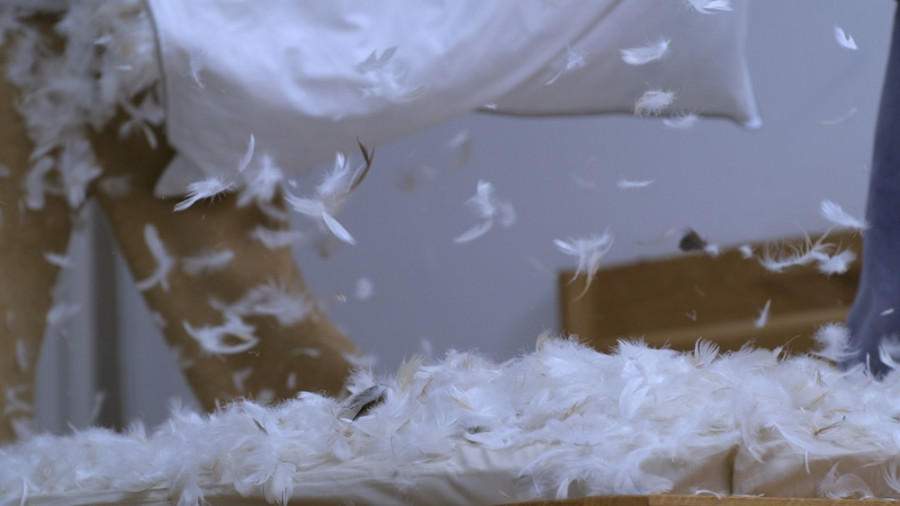 Péřové polštáře nemusí být vhodné pro citlivé osoby.