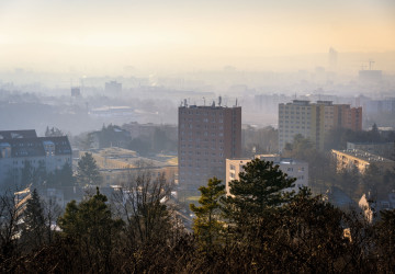 Česko se dusí v mlze Česko se dusí v mlze