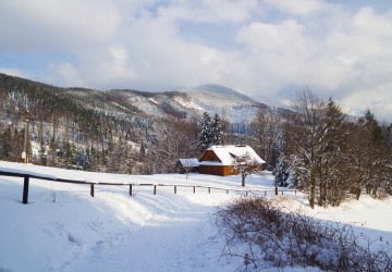 Beskydy se už probudily do bílého rána. 