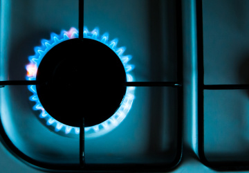 Zemní plyn v domácnostech
