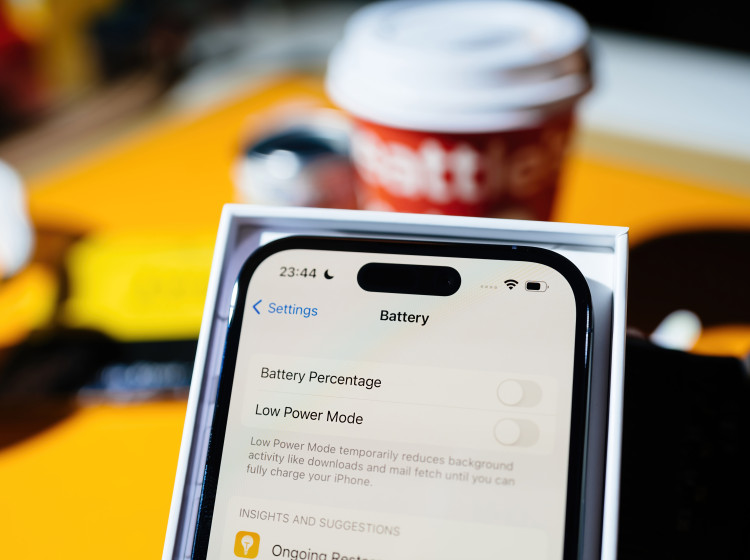 Šetřete baterii iphone na max