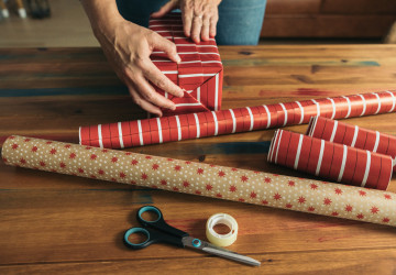 Balící papír jako zrádná vánoční past