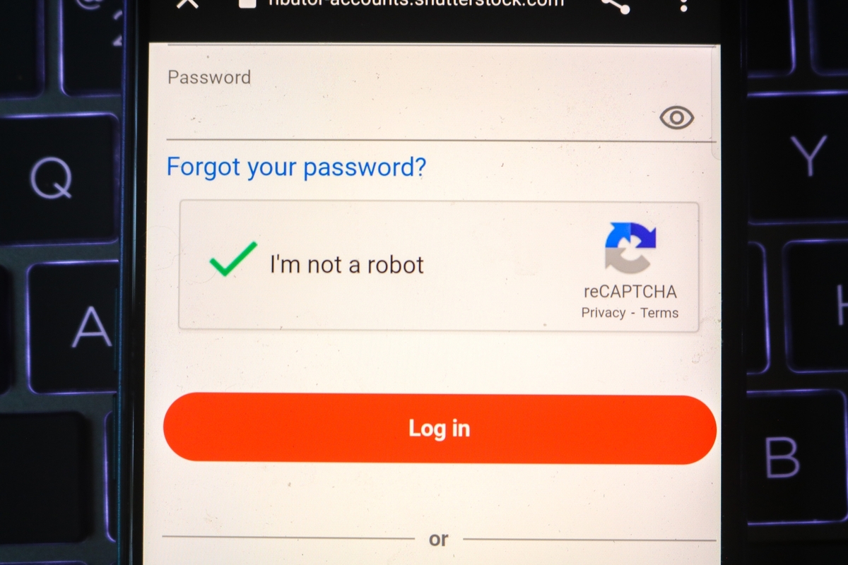 Otázka na to, zda nejste robot, je dnes poměrně častá.