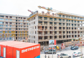 Nové bytové domy v Praze 4, 5 a 9 jsou v různých fázích výstavby