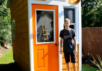 Svůj sen o vlastním bydlení si splnil už ve 13 letech Svůj sen o vlastním bydlení si splnil už ve 13 letech