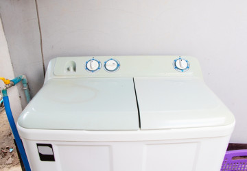 Ze staré pračky lze zhotovit generátor elektřiny. 